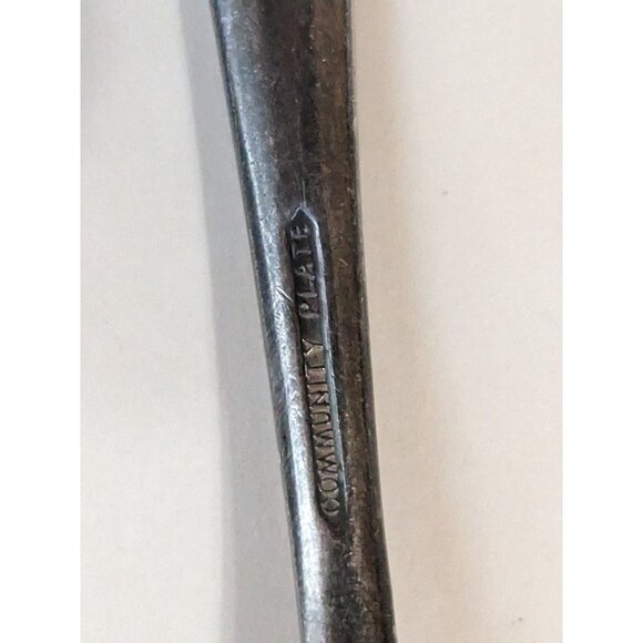 vintage Oneida Bird of Paradise 1923 Community silver plate  Teaspoons set of  6 - Picture 7 of 9